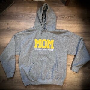 Gray Ryerson University Mom Hoodie Size L